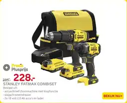 Praxis Stanley Fatmax Combiset aanbieding