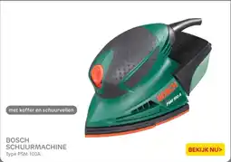 Praxis Bosch Schuurmachine aanbieding