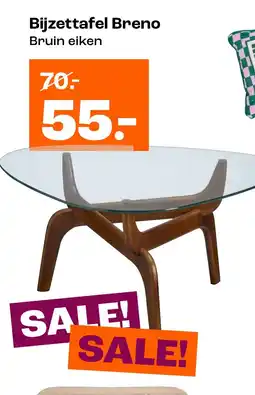 Kwantum Bijzettafel Breno aanbieding
