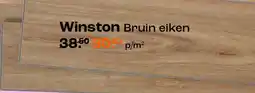 Kwantum Winston Bruin eiken aanbieding