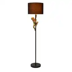 Praxis Lucide vloerlamp Extravaganza Chimp zwart E27 aanbieding