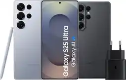 Coolblue Samsung Galaxy S25 Ultra 512GB Zilver 5G + Accessoirepakket aanbieding