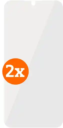 Coolblue BlueBuilt Samsung Galaxy A56 Screenprotector Glas Duo Pack aanbieding