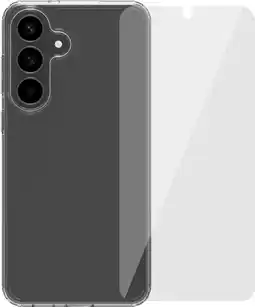 Coolblue BlueBuilt Protective Back Cover Samsung Galaxy S25 FE Transparant + Screenprotector Glas aanbieding