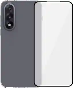 Coolblue BlueBuilt OnePlus Nord 5 Back Cover Transparant + Screenprotector Glas aanbieding