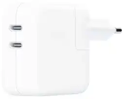 Coolblue Apple 35W Power Adapter Met 2 Usb C Poorten aanbieding