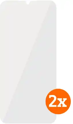 Coolblue BlueBuilt Samsung Galaxy A36 Screenprotector Glas Duo Pack aanbieding