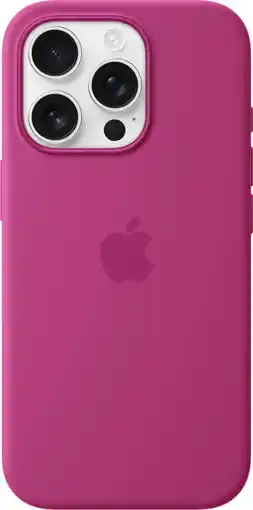 Coolblue Apple iPhone 16 Pro Back Cover met MagSafe Fuchsia aanbieding