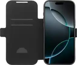 Coolblue BlueBuilt Apple iPhone 17 Pro Max Book Case Leer Zwart aanbieding