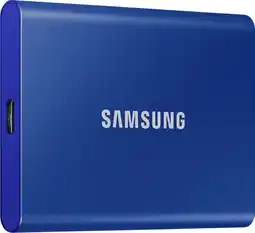 Coolblue Samsung T7 SSD 1TB Blauw aanbieding