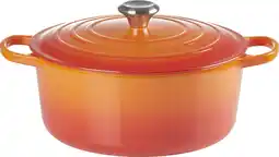 Coolblue Le Creuset Signature Ronde Braadpan 28 cm Oranjerood aanbieding