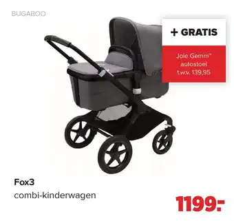 Baby-Dump Fox3 combi-kinderwagen aanbieding