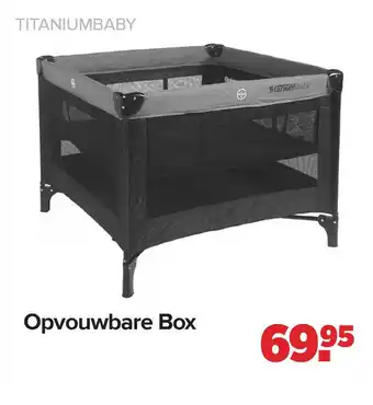 Baby-Dump Opvouwbare Box aanbieding