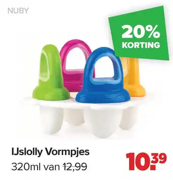 Baby-Dump IJslolly Vormpjes aanbieding