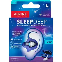 Etos Alpine SleepDeep Mini Sleeping Earplugs aanbieding