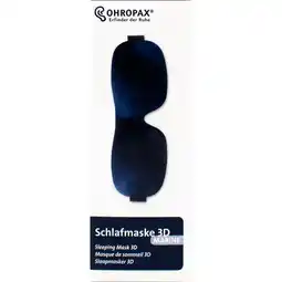 Etos Ohropax Slaapmasker blue aanbieding