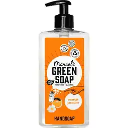 Etos Marcel's Green Soap Sinaasappel & Jasmijn Handzeep 500 ML aanbieding