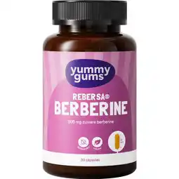 Etos Yummygums Berberine Capsules 30 stuks aanbieding