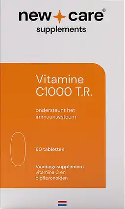 Etos New Care Vitamine C1000 T.R. Tabletten 60 stuks aanbieding
