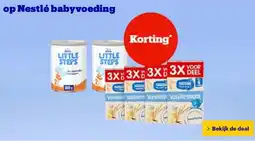 Bol.com op Nestlé babyvoeding aanbieding