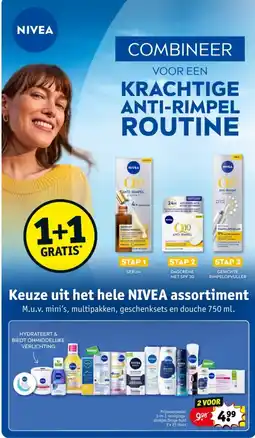 Kruidvat Keuze uit het hele NIVEA assortiment aanbieding
