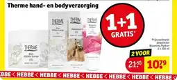 Kruidvat Therme hand- en bodyverzorging aanbieding