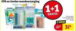 Kruidvat 2TH en Jordan mondverzorging aanbieding