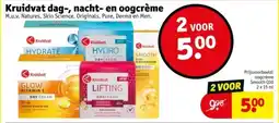 Kruidvat Kruidvat dag-, nacht- en oogcrème aanbieding