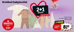 Kruidvat Kruidvat babytextiel aanbieding