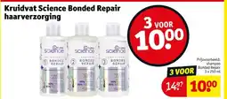 Kruidvat Kruidvat Science Bonded Repair haarverzorging aanbieding