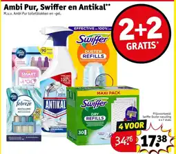 Kruidvat Ambi Pur, Swiffer en Antikal aanbieding
