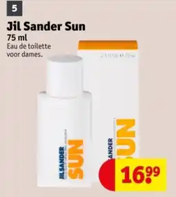 Kruidvat Jil Sander Sun aanbieding