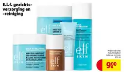 Kruidvat E.l.f. gezichts- verzorging en -reiniging aanbieding