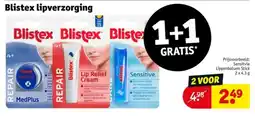 Kruidvat Blistex lipverzorging aanbieding
