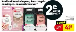 Kruidvat Kruidvat kunstwimpers, kunstnagels en wimper- en wenkbrauwverf aanbieding