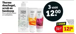 Kruidvat Therme douchegel, scrub en handzeep aanbieding