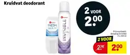 Kruidvat Kruidvat deodorant aanbieding