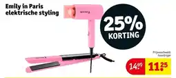 Kruidvat Emily in Paris elektrische styling aanbieding