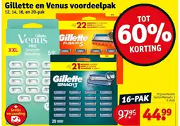 Kruidvat Gillette en Venus voordeelpak aanbieding