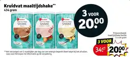 Kruidvat Kruidvat maaltijdshake aanbieding