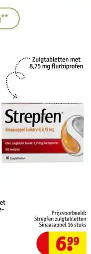Kruidvat Strepfent aanbieding