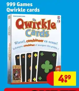 Kruidvat 999 Games Qwirkle cards aanbieding