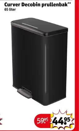 Kruidvat Curver Decobin prullenbak aanbieding
