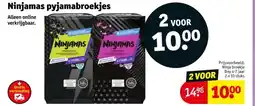 Kruidvat Ninjamas pyjamabroekjes aanbieding