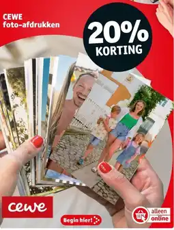 Kruidvat CEWE foto afdrukken aanbieding