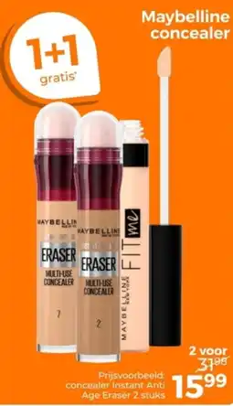 Trekpleister Maybelline concealer aanbieding
