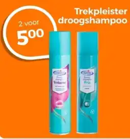 Trekpleister Trekpleister droogshampoo aanbieding