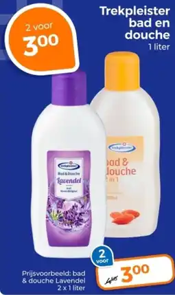 Trekpleister Trekpleister bad en douche aanbieding