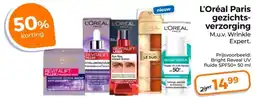 Trekpleister L'Oréal Paris gezichtsverzorging aanbieding