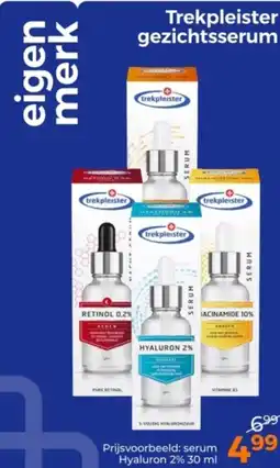 Trekpleister Trekpleister gezichtsserum aanbieding